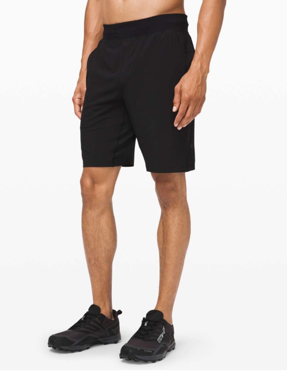 lululemon athletica Men's Black Athletic Shorts